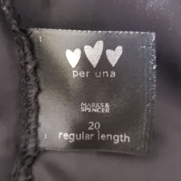 MARKS and SPENCER Per Una Women's Embroidered Sophisticated Maxi Skirt Size 20 - Picture 10 of 10